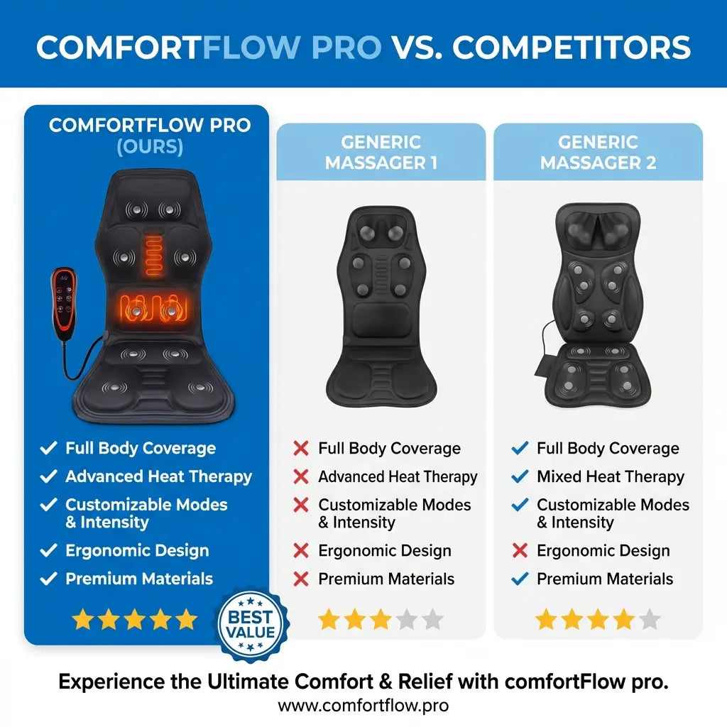 ComfortFlow Pro™ Massage Cushion